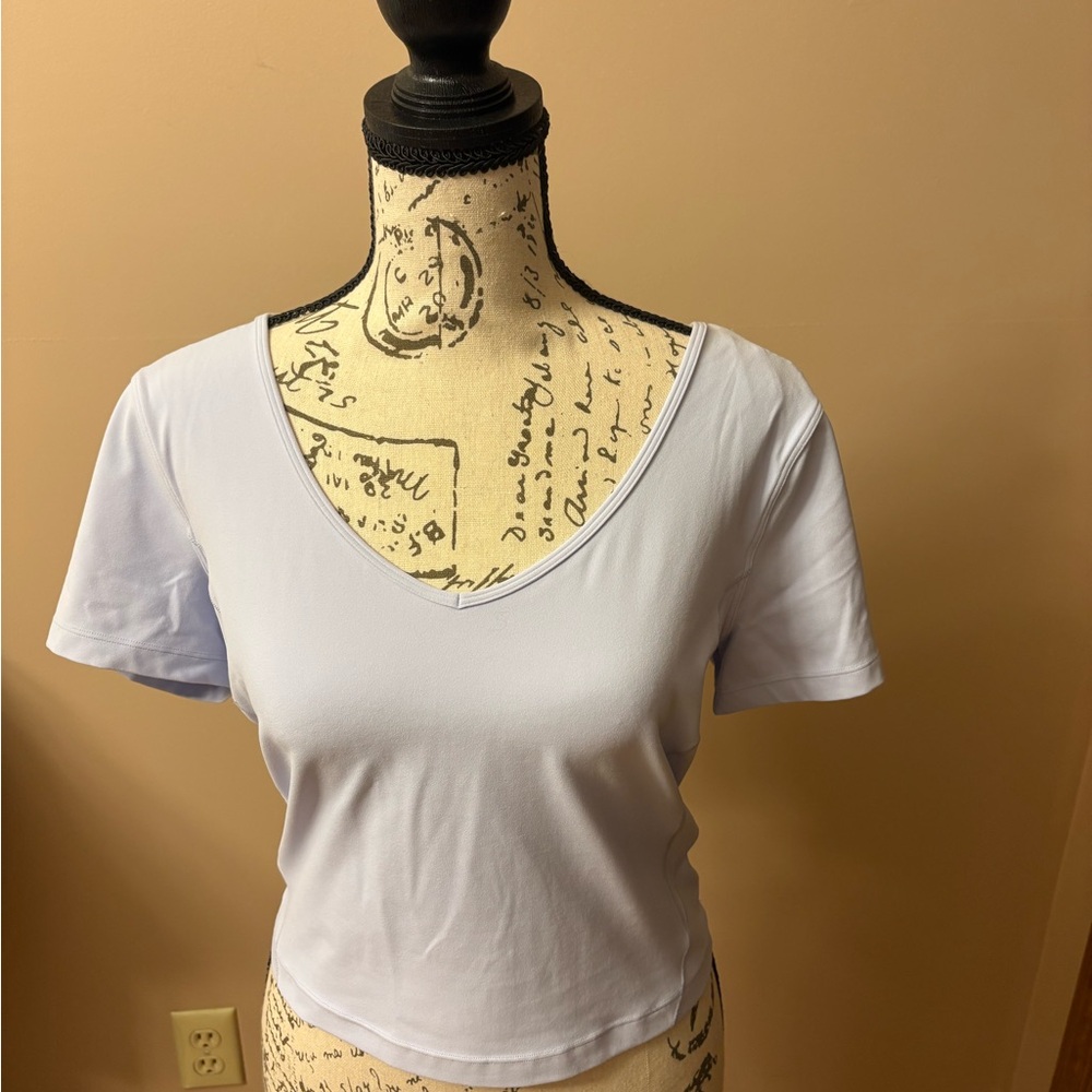 Women's Purple v-neck lululemon